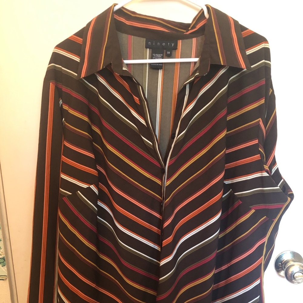 Nice Button Down Blouse size 3x
